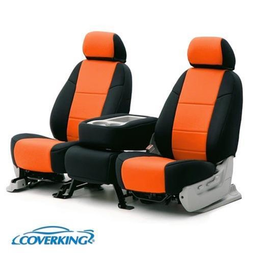 Coverking Custom Front Row Seat Covers Neoprene - Choose Color - Picture 18 of 20