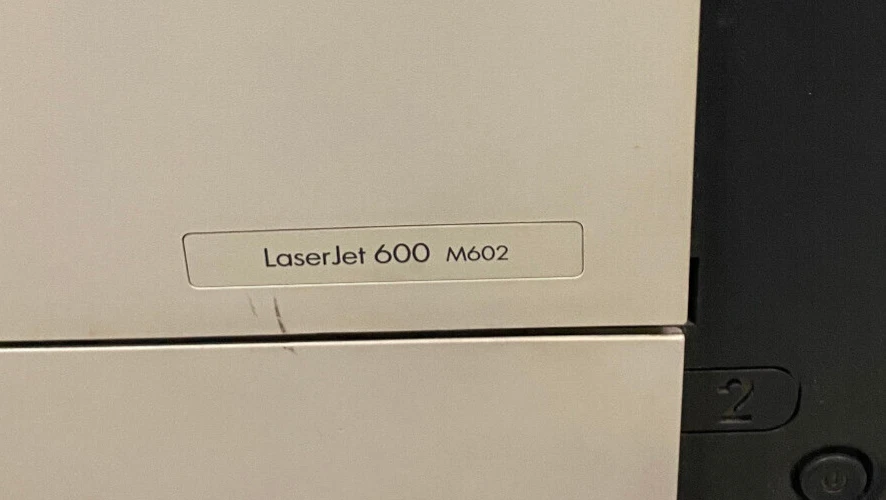 HP Laserjet M602 Printer Laser Monochrome/477.310 Pages - Image 4 of 4