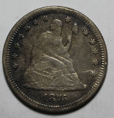 1876 Seated Quarter WZ88 | eBay