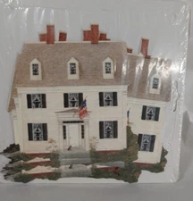 Donnas Wallpaper Cutouts Colonial Home American Flag Sticker