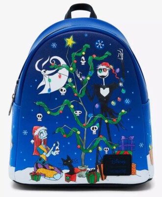 NWT nightmare before Christmas backpack NWT Disney Nightmare Before Christmas Jack And Sally Full  main image 3
