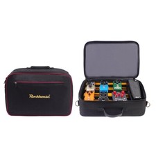 Portable Effects Pedal Board S/M/L Bag Small Guitar Pedal Board Aluminium