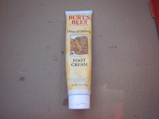 Burt's Bees Honey  Bilberry Foot Cream 4 oz NEW OLD STOCK RARE HTF