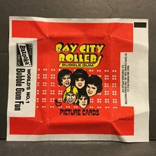 1975 Topps Bay City Rollers Lot of 10 Wax Wrappers  Code 0-413-21-01-5  Sku2A