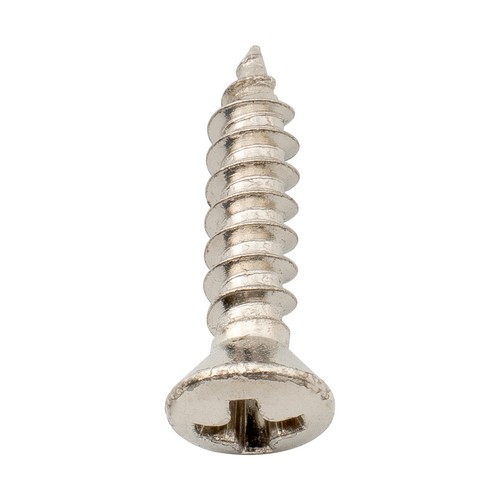 Musiclily Ultra 50Pcs Nickel 3x12mm Stainless Steel Guitar Bass Pickguard Screws - Picture 4 of 5