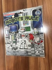 Robots Rule! Imaginetics Creative fun w/ 21 Magnets