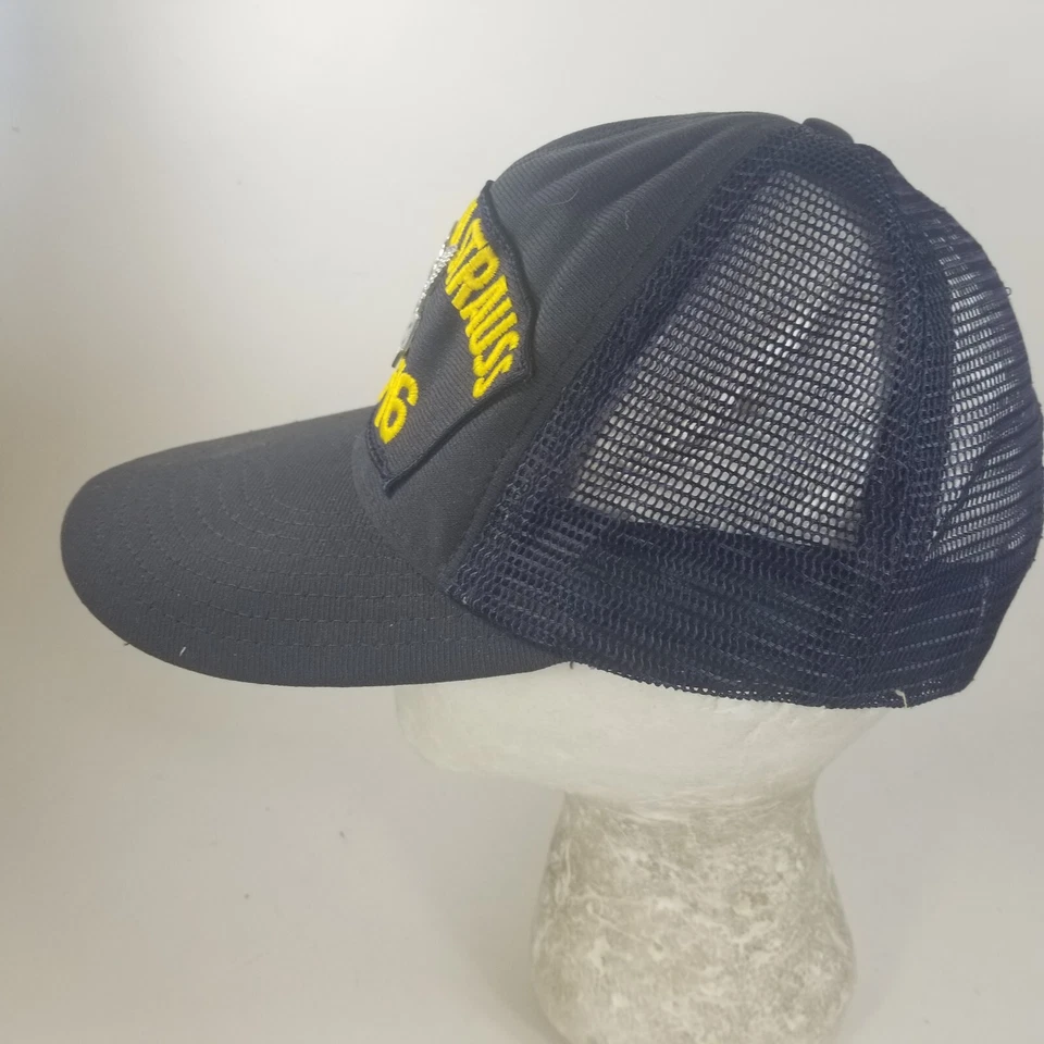 Gorra de béisbol USS Joseph Strauss DDG-16 malla Snapback vintage hecha en EE. UU. Foto 2 de 4
