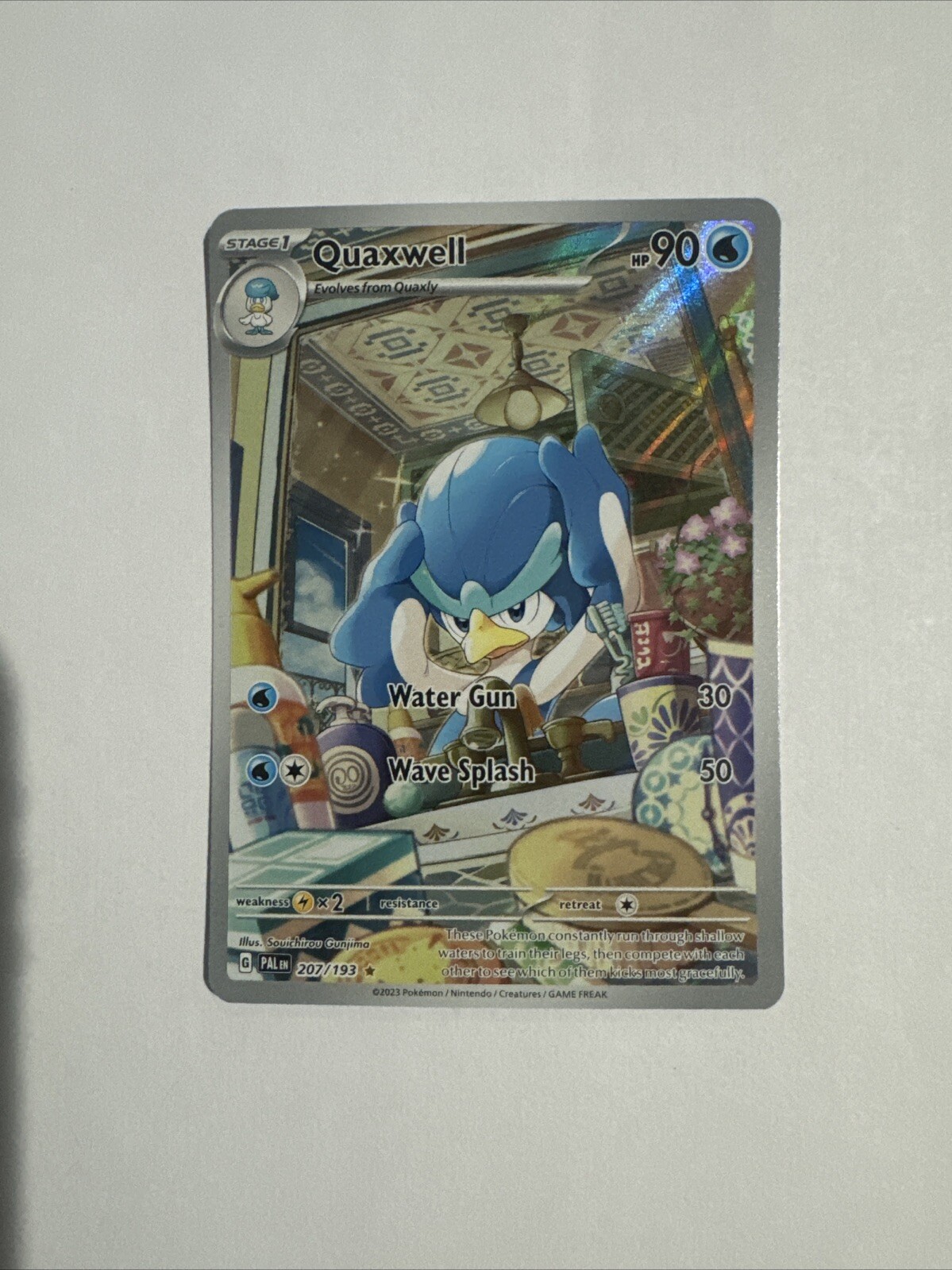 Quaxwell 207/193 Sv02: Paldea Evolved Holo