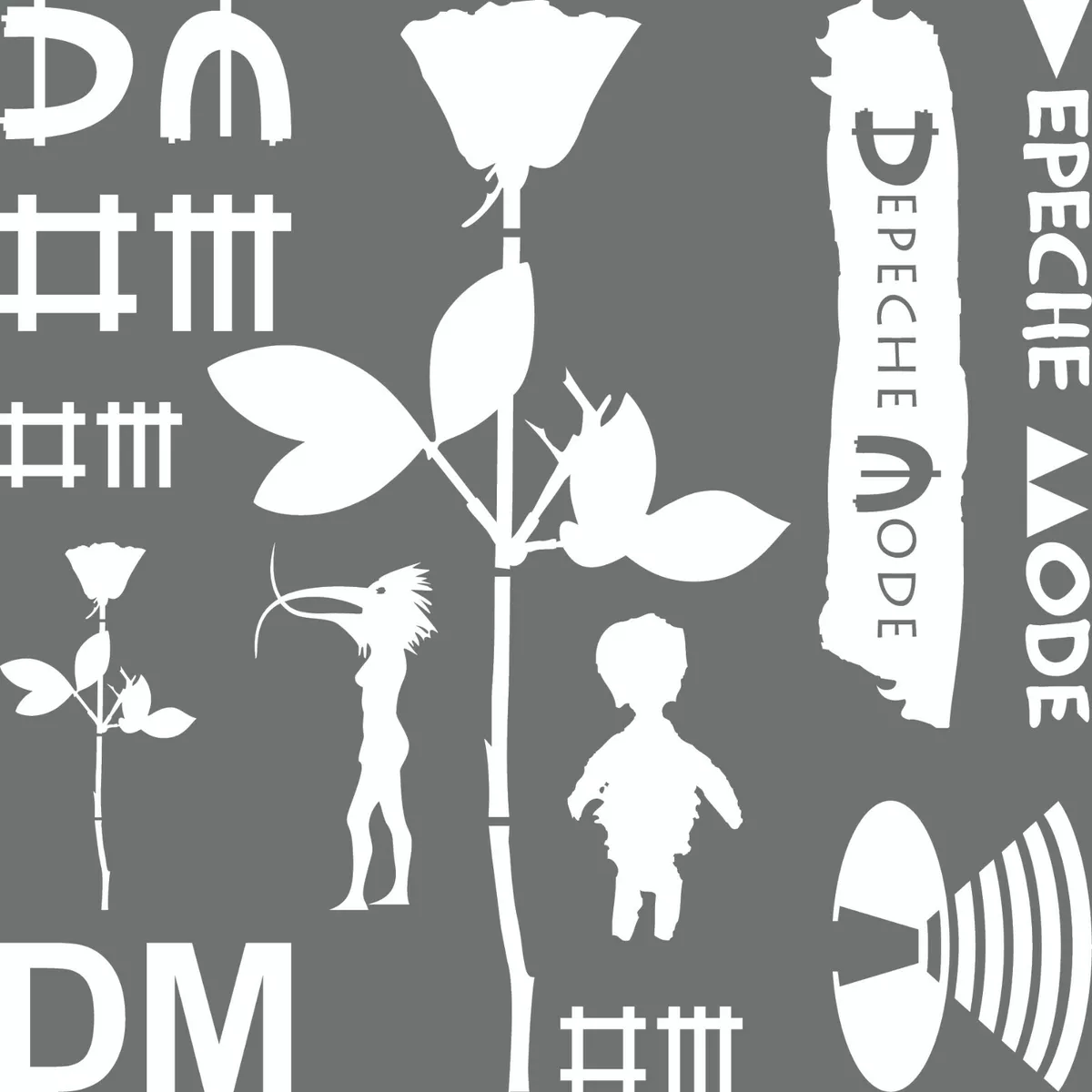 DM Mega Set White Depeche Mode Car Sticker Tattoo Decoration Film  4061963041376 | eBay