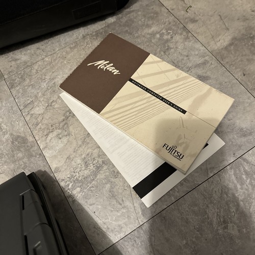 Fujitsu Milan Laptop FPC91-0010-00 - W/ Manual No Hdd Works - Picture 14 of 15