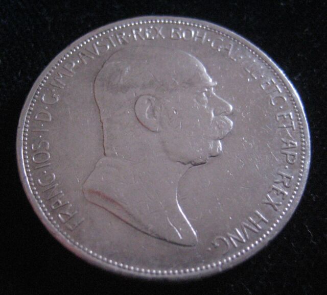 MDS ÖSTERREICH AUSTRIA HABSBURG 5 CORONA 1909 "FRANZ JOSEPH I." SILBER #M MDS ÖSTERREICH AUSTRIA HABSBURG 5 CORONA 1909 "FRANZ JOSEPH I." SILBER #M