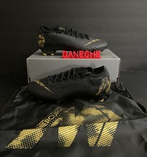 Nike Vapor 12 Elite FG Soccer Cleats Black Vivid Gold AH7380-077 Size 5 / 6.5W