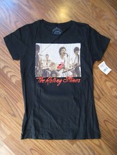 The Rolling Stones T-Shirt Vintage Original Photo Band Shot Tags