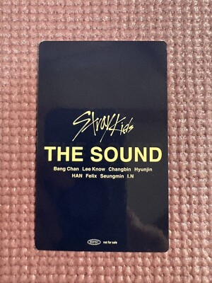 Stray Kids The Sound MANIAC ENCORE in JAPAN Osaka Photo card