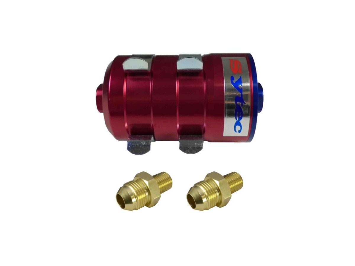 セット FSE SYTEC MOTORSPORT BULLET F1 FUEL FILTER -6JIC FITTINGS