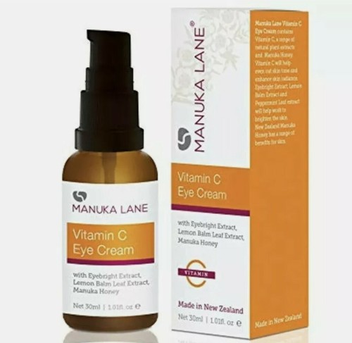 Vitamin C Eye Cream with Lemon Balm Leaf Extract, Manuka Honey & Eye Bright - 第 1/5 張圖片