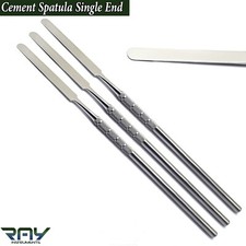 Dental Restorative Cement Spatula Single End Amalgam Mixing Instruments Lab