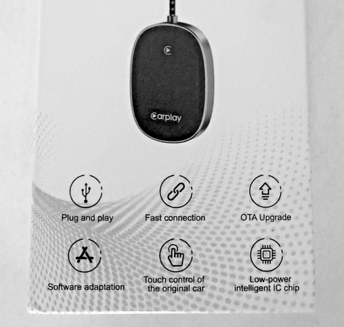 Careplay Wireless Adapter, iPhone, comes with User Manual, New in Box - Photo 4 sur 4