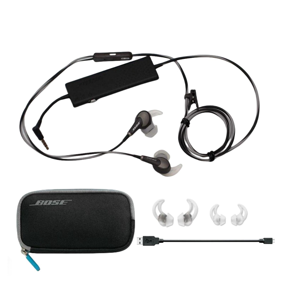 Bose QC20 Headphones QuietComfort 20 Earbuds Acoustic Noise Bose QC20 Headphones QuietComfort 20 Earbuds Acoustic Noise