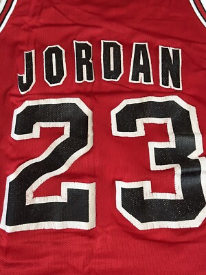 Michael Jordan Chicago Bulls Basketball Jersey Champion