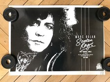 Vintage Marc Bolan Sunken Rags Music Promo Poster 70's 80's 1985
