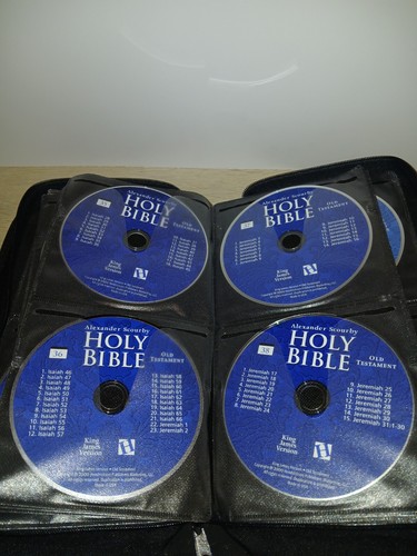 Alexander Scourby Holy Bible on Audio CD King James & New Testament 59 Discs - Picture 16 of 20