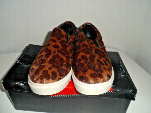 Mocasines con estampado de leopardo 10M nuevos en caja piel sintética salida de emergencia - Imagen 2 de 6