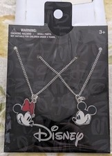 Disney Mickey  Minnie BFF Necklaces New in Package