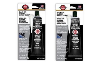 2 TUBES PRO SEAL 80046 BLACK RTV Silicone Instant Gasket Maker Free Shipping!