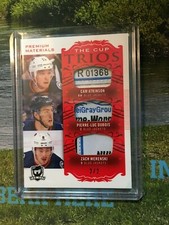 2018-19 UPPER DECK THE CUP TRIOS ATKINSON DUBOIS WERENSKI TRIPLE MEIGRAY TAG 2/2