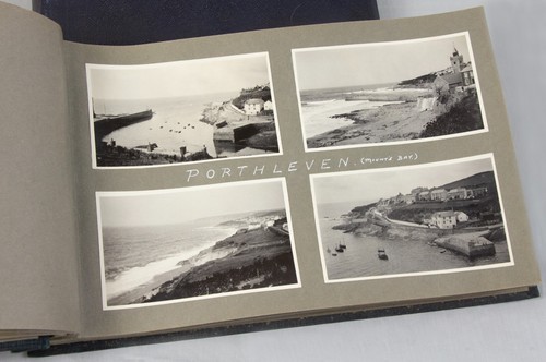 CORNWALL finely curated PHOTOGRAPH album 1929-36 with excellent views seascapes - Picture 7 of 24