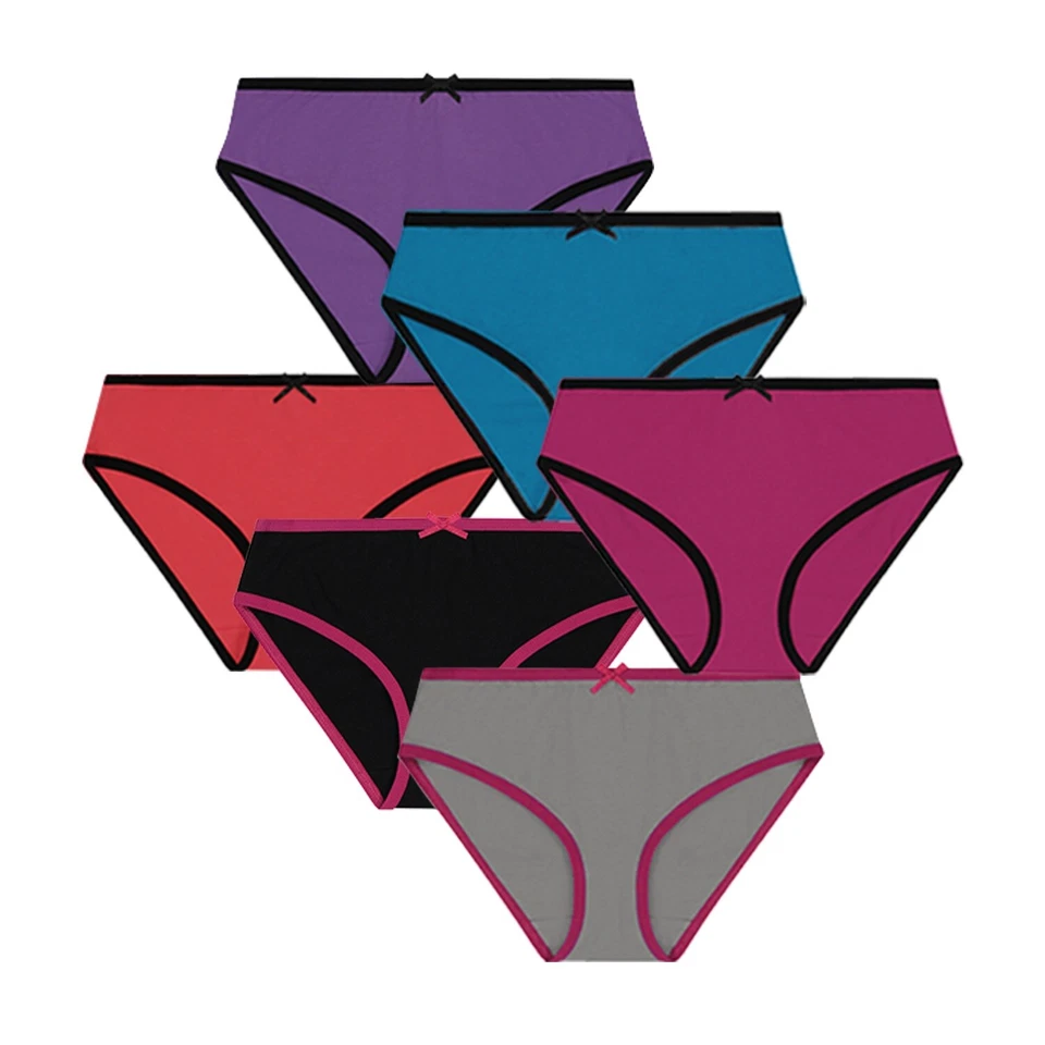 Conjunto de roupas íntimas femininas da moda sem etiqueta cami regata e calcinha algodão macio - Imagem 3 de 4