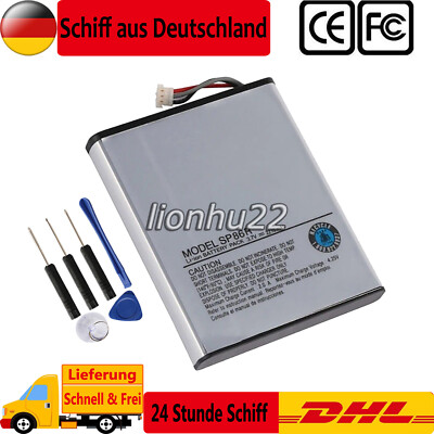 Neu Akku SP86R Für SONY PS VITA 2007 SLIM PCH-2016 PSV2000 PCH-2007 * 2500mAh 