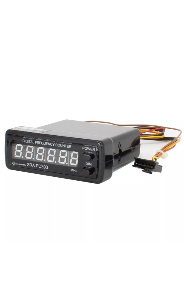 TEXAS RANGER SRA-FC393 6-DIGIT CB FREQUENCY COUNTER w/ BLUE LED NEW ...