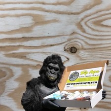 WOOD 5 DIP APE HYDROGRAPHIC WATER TRANSFER HYDRO DIPPING DIP KIT