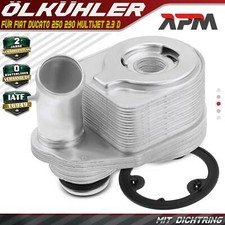 Ölkühler Motoröl für Fiat Ducato Bus Kasten 250 290 110-180 MultiJet 2.3 D