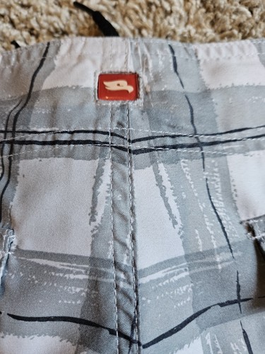Tony Hawk Green Plaid Skater Skull Board Shorts Mens Size 32 - Picture 6 of 8