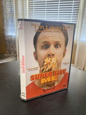 Super Size Me [DVD] - DVD - GOOD 🇺🇸 BUY 5 get 5 FREE
