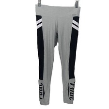 New PINK Victoria's Secret Ultimate Gray White Black Small Activewear Leggings