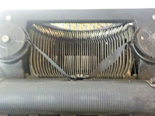 L C Smith & Corona Schreibmaschine 30er Jahre Handschreibmaschine 8 - 10 funktionstüchtig - Bild 6 von 8
