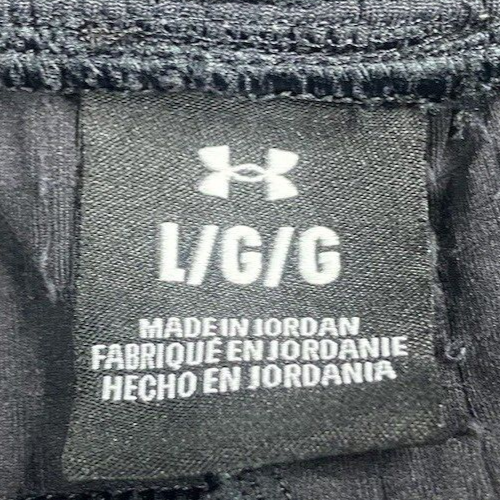 Under Armour Pants Men Large Black Unstoppable Fleece Grid Jogger Sweatpants Gym - Picture 3 of 11