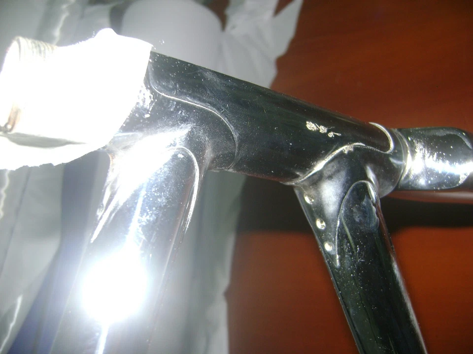 HORQUILLA DE CUADRO DE BICICLETA FIJA CINELI PISTA SUPER CORSA ACERO COLUMBUS DE COLECCIÓN RARA Foto 3 de 4