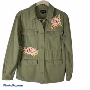 topshop green jacket