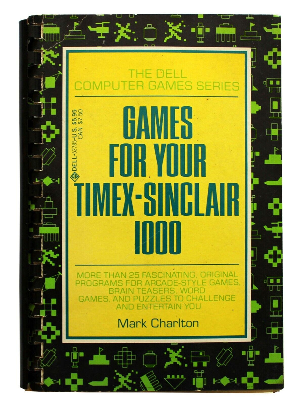 Games For Your Timex Sinclair 1000 Book by Charlton 1983 Vintage Computing