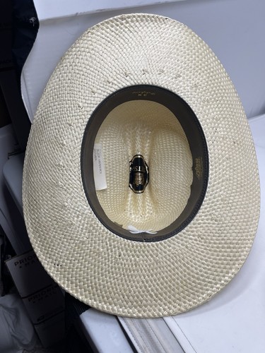 SOMBRERO VAQUERO STETSON NATURAL 3X Polihemp PAJA WESTERN Talla 6 5/8 Resbaladizo W572219C1 - Imagen 10 de 14