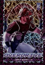 2021 Panini Chronicles Joey Bart #4 Overdrive Purple Velocity San Francisco 4F