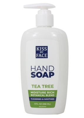 #ad Kiss My Face HAND SOAP Tea Tree Soap 9 Oz Liquid 2 bottles $8.99