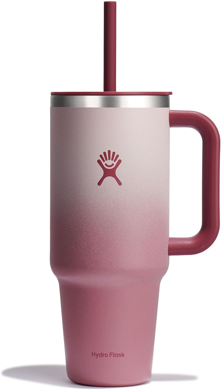 Hydro Flask 40oz Stainless Steel Travel Tumbler in Bayberry Ombre