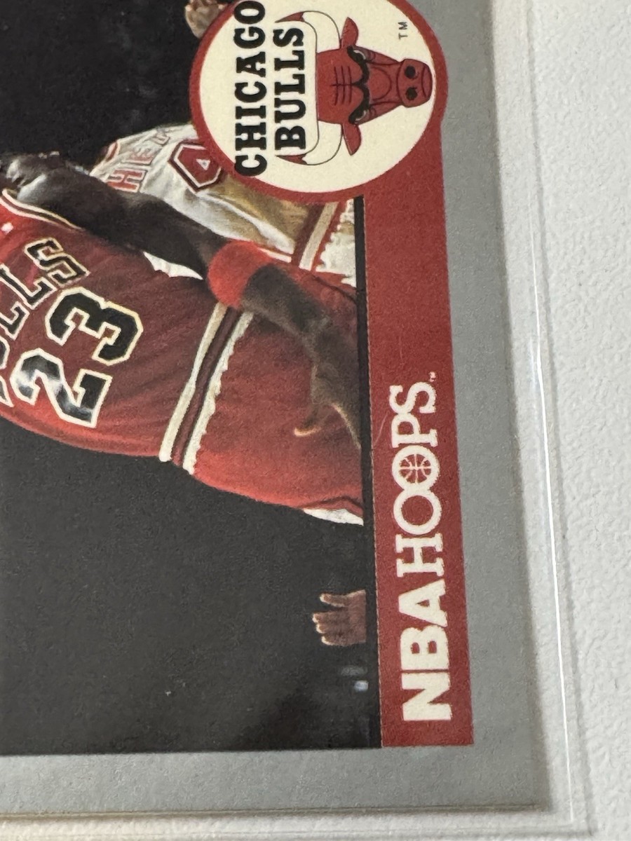 SUPER RARE*** 1990 NBA Hoops #65 Michael Jordan Misprint & Error