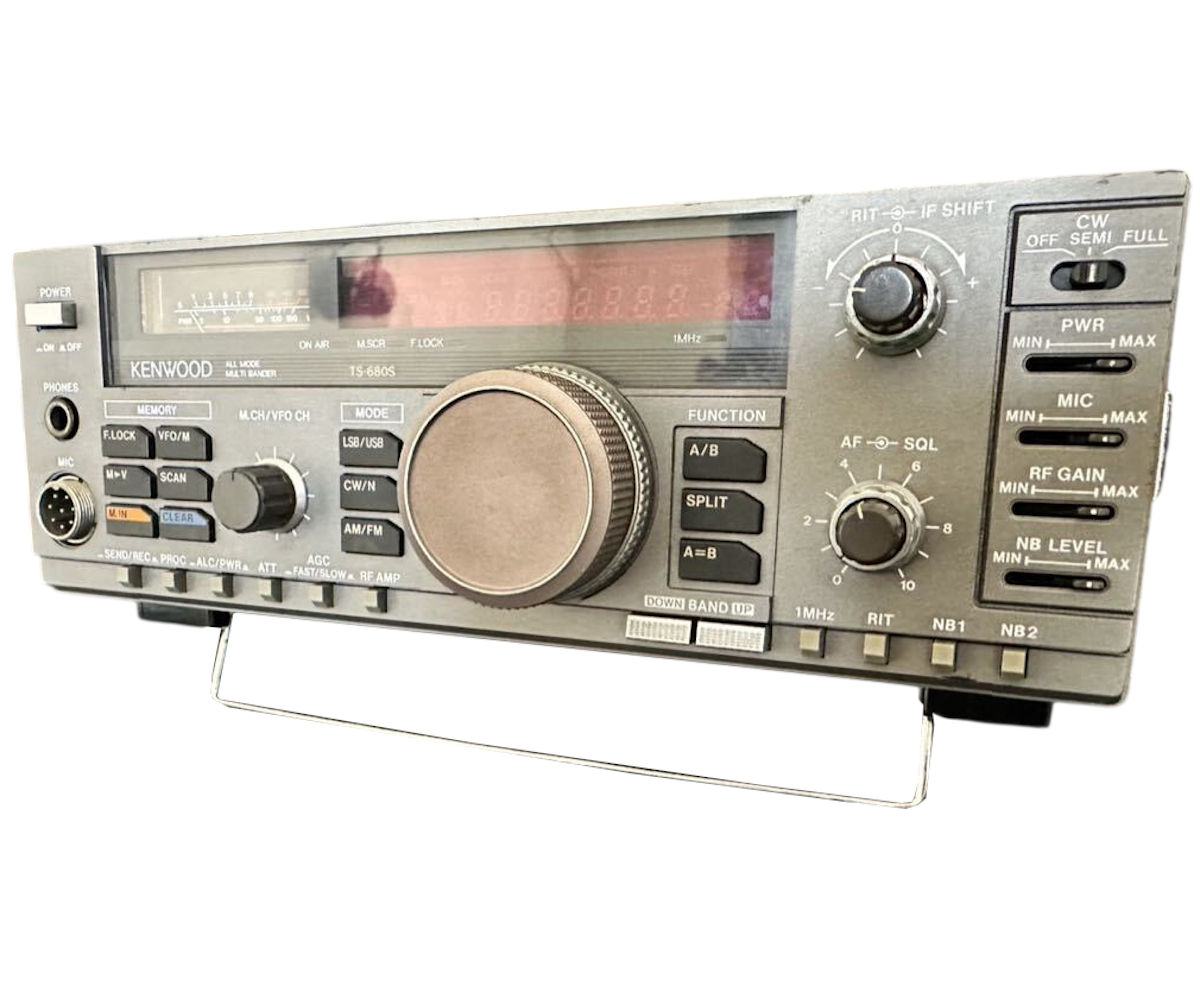 KENWOOD TS-680S アマチュア 無線機本台のみ 未確認品 当方出をご覧